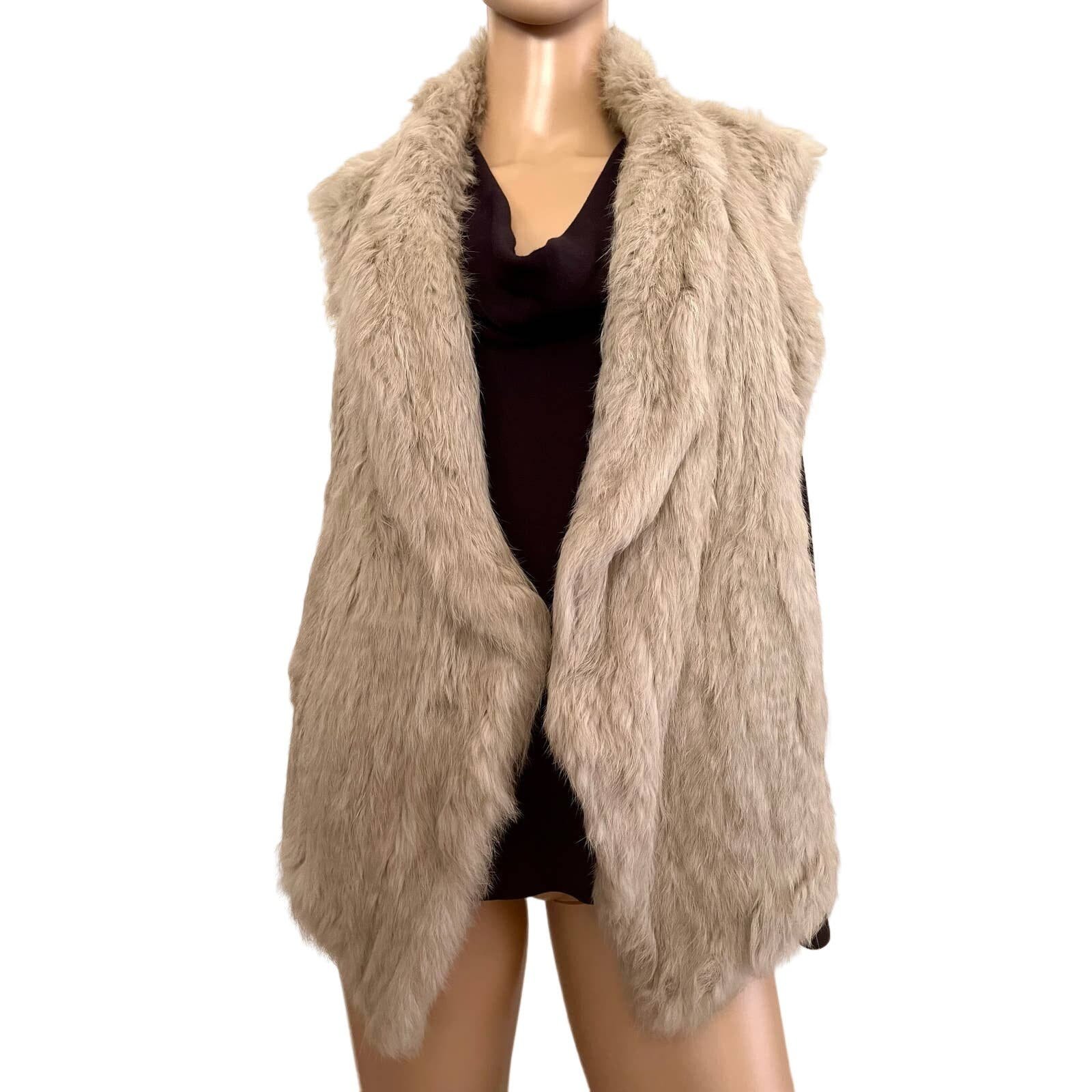 Wholesale price June Women’s Real Rabbit Soft Fur Sleev