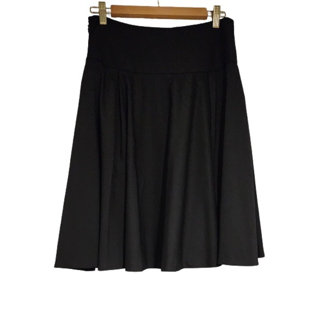 The Best Seller Club Monaco Womens Pleated Skirt Size 6 Black Knee Length Wide Waistband K639z2y9f online store