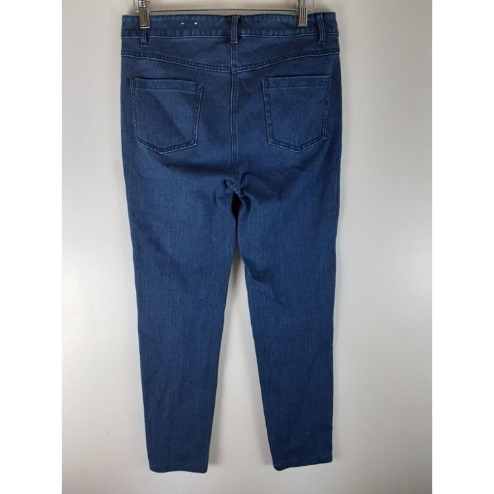 Latest  J. Mclaughlin Women´s Blue Dark Wash Skinny Jeans Low Rise Stretch Cotton 4 pP4sI0Ncj High Quaity