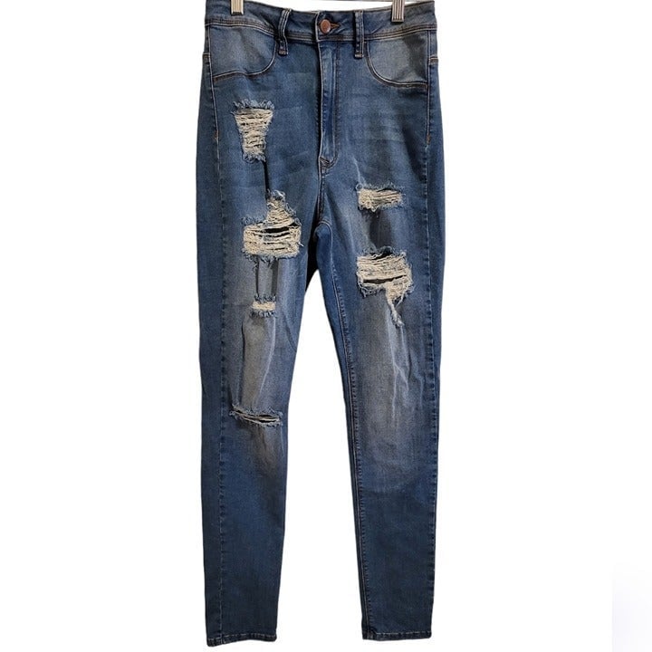 Comfortable Fashion Nova Women´s Ripped Jeans (Siz