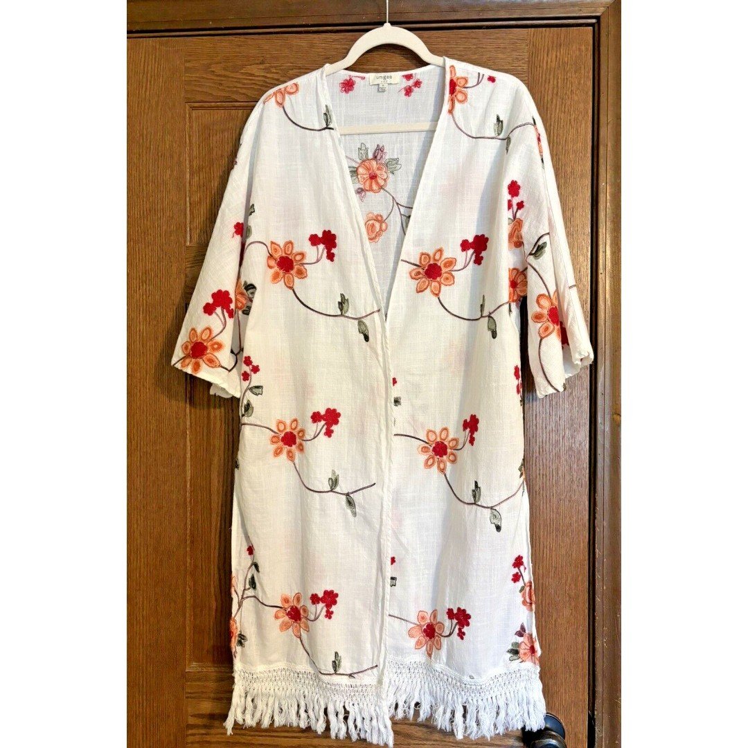 reasonable price Umgee USA Boho Kimono Wrap Embroidery 