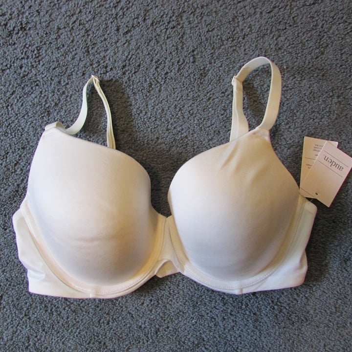 Authentic NWT Auden The Icon 34D White Full Coverage Lightly Lined T-Shirt Bra Underwire g79nmaZWj US Sale