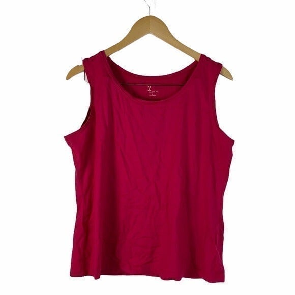 The Best Seller 212 Collection Women Hot Pink Tank Top 