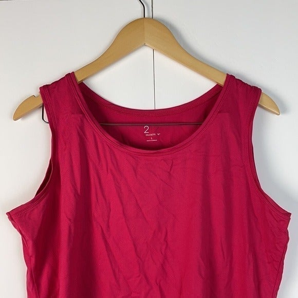 The Best Seller 212 Collection Women Hot Pink Tank Top Size L PJIsUauiZ for sale