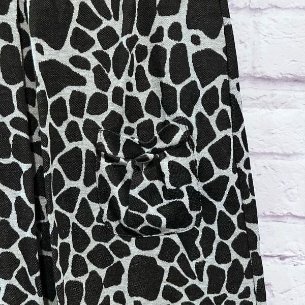 Perfect Enfocus Studio Animal Print Scoop Neck Pleated Dress Short Sleeve With Pockets l1YHgzqh0 Zero Profit 