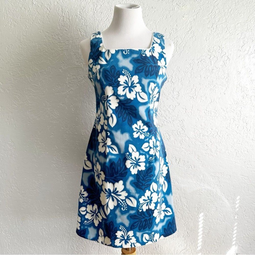 Cheap Vintage Jodi Kristopher Hawaiian mini dress size 