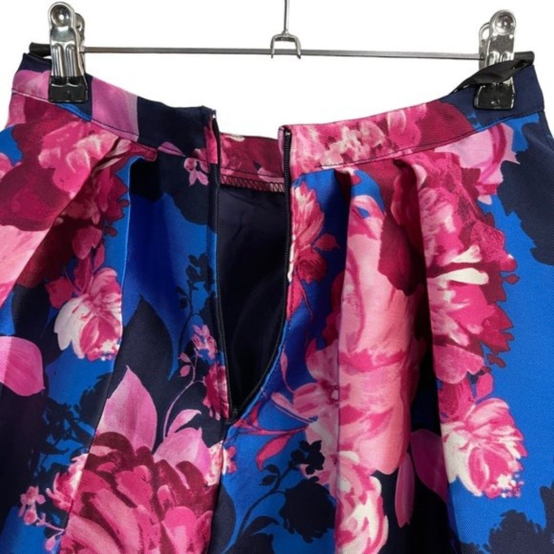 Great B. Darlin Bold Floral Skater Mini Prom Skirt Size 3/4 nO3DFBMX3 Everyday Low Prices