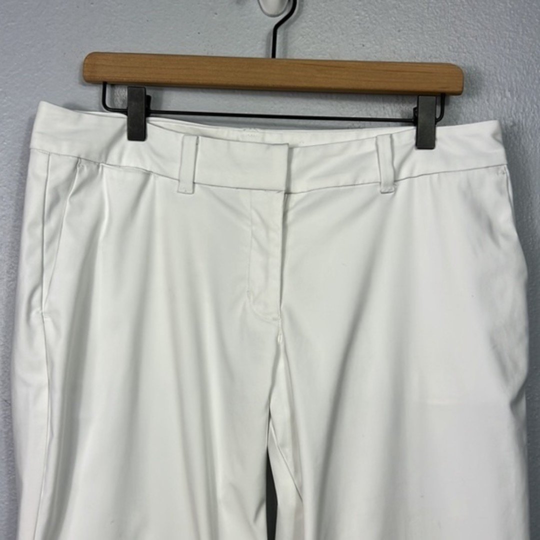 The Best Seller Nike Golf Dri-Fit White Flat Front Pants 10 hUE6SiOCJ Wholesale