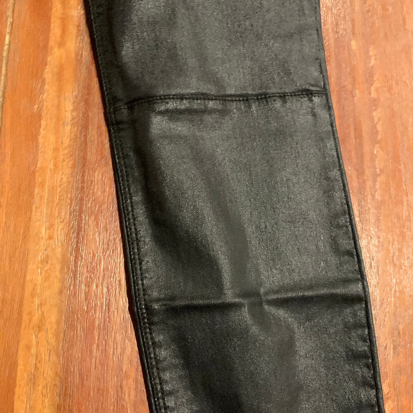Latest  Miami Women’s Black Faux Leather Skinny Legging Pants High Waist Size Medium HynwTBInH best sale