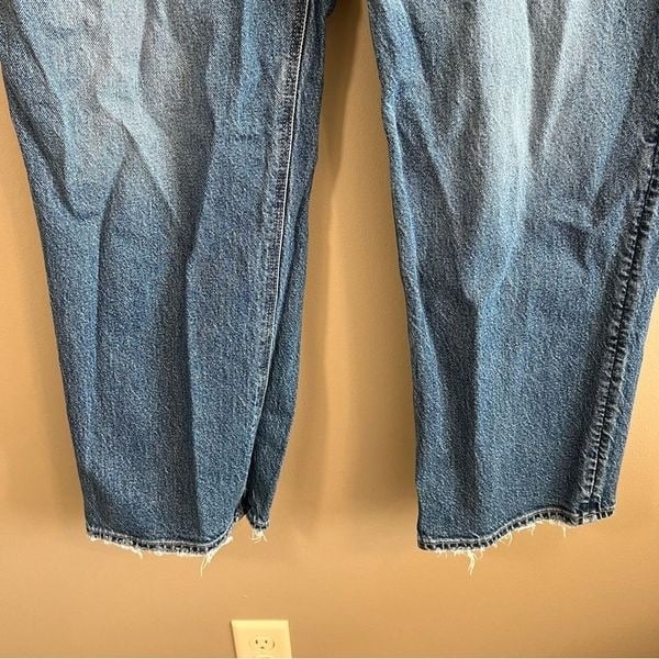 Promotions  American Eagle Womens Stretch Curvy ´90s Straight Jeans High Rise 16 fw71aKjQQ well sale