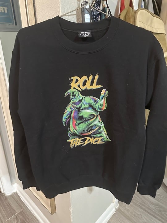 Affordable oogie boogie sweater size small kLZDQFaSB Wh