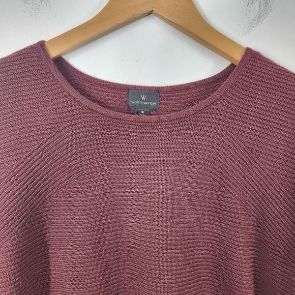 good price W Worthington scoop neck burgundy half sleeve sweater Women´s S KsDWh7JbS just for you