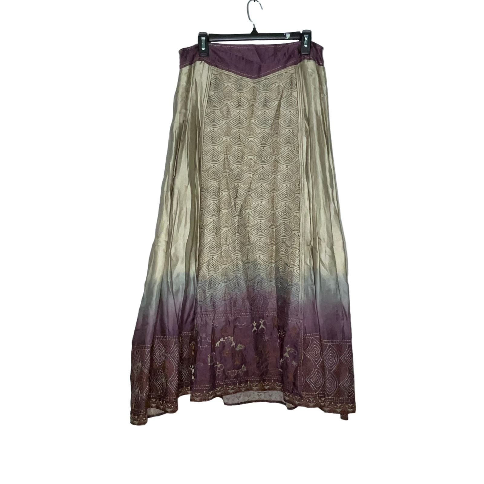 High quality Soft Surroundings Skirt Embroidered Maxi G