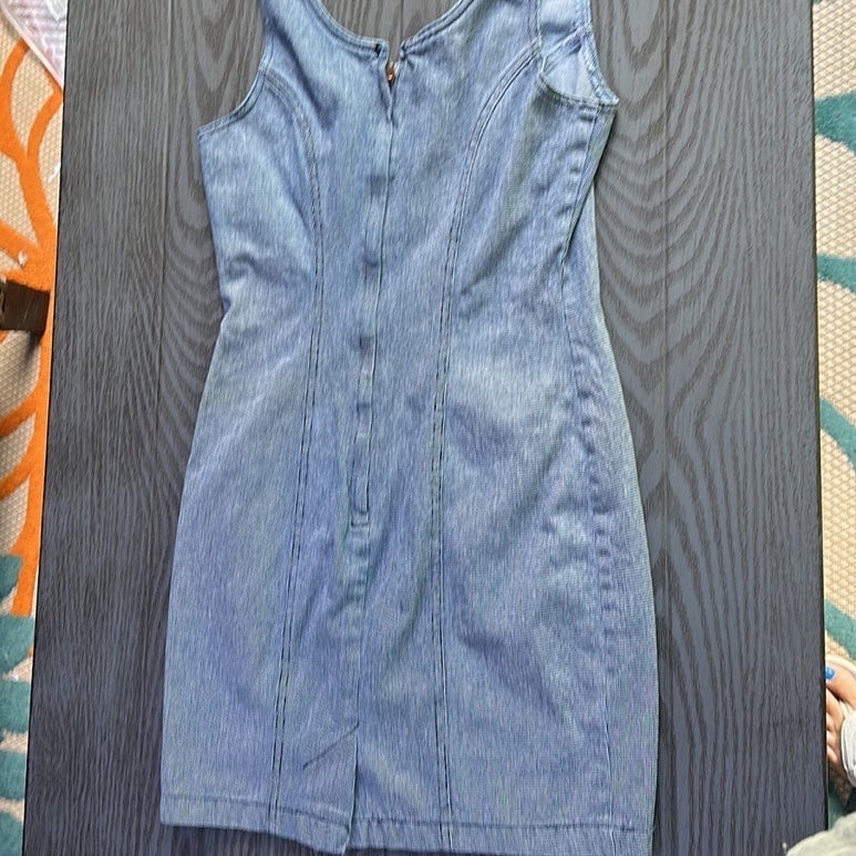 Buy Woman’s Vintage Denim Dress & Vest -New nEla2KgL7 US Outlet