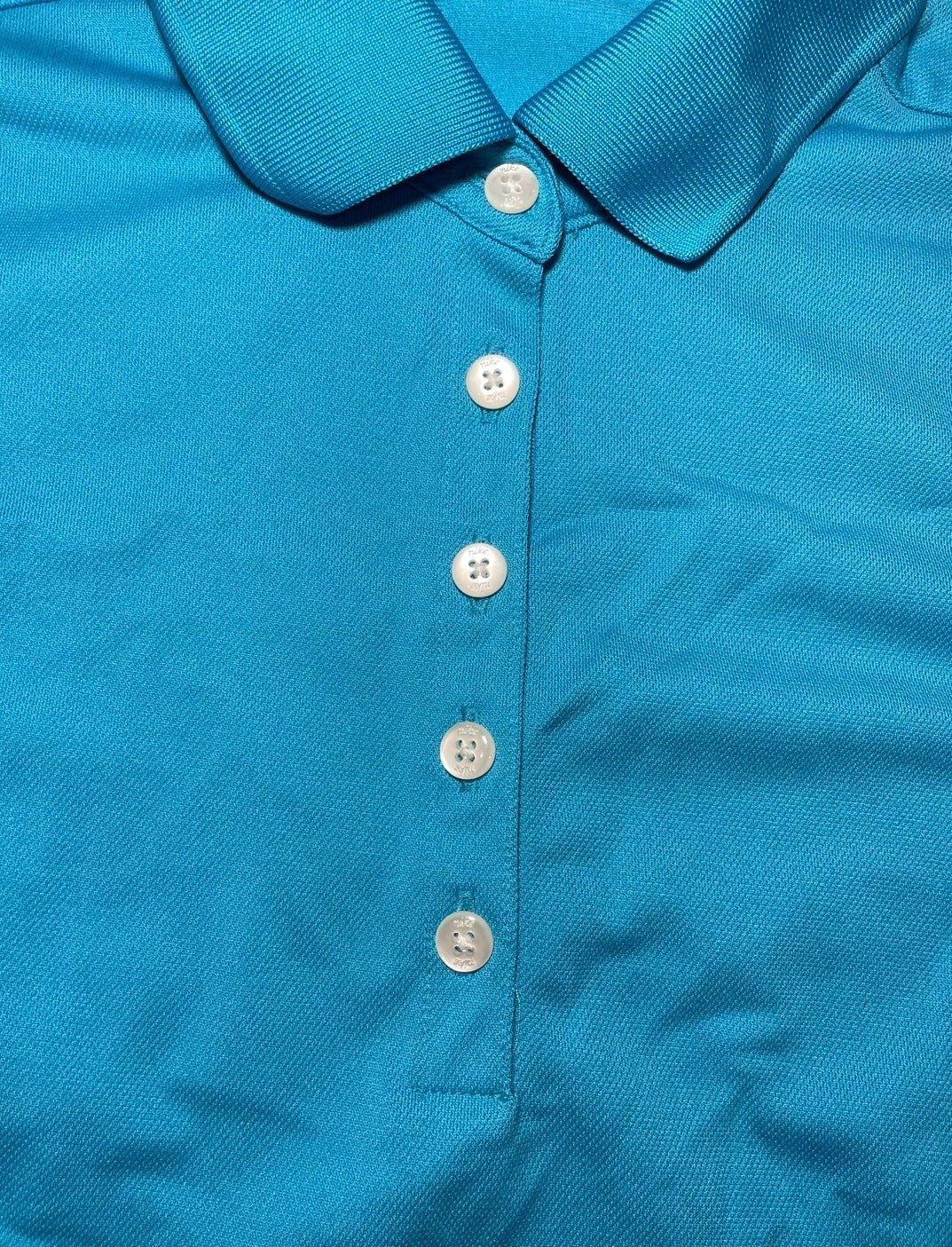 good price Nike Golf Dri-Fit Polo Shirt Womens XS Petite Aqua Blue OT9i3pJqr just for you