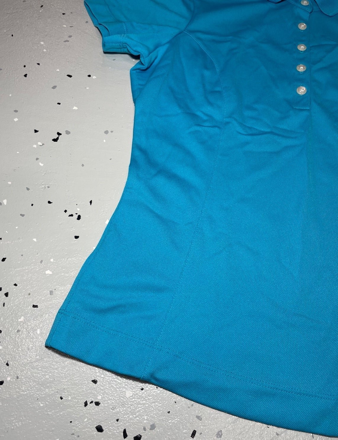 good price Nike Golf Dri-Fit Polo Shirt Womens XS Petite Aqua Blue OT9i3pJqr just for you