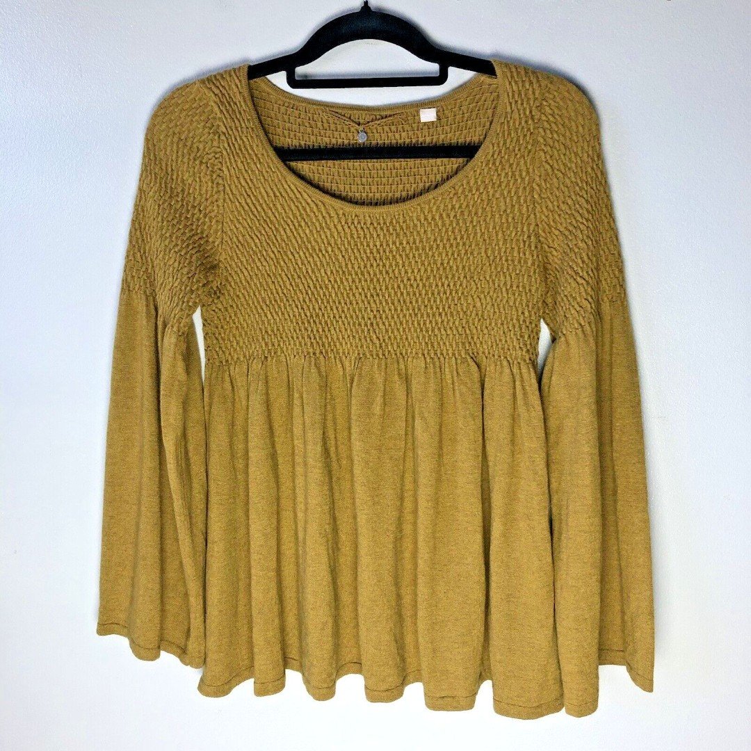 Comfortable Anthropologie Top Womens S Knitted & Knotte