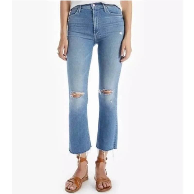 Affordable NWT MOTHER Denim The Hustler Ankle Fray Jeans Understudy Size 29 onTR0W3iX just for you
