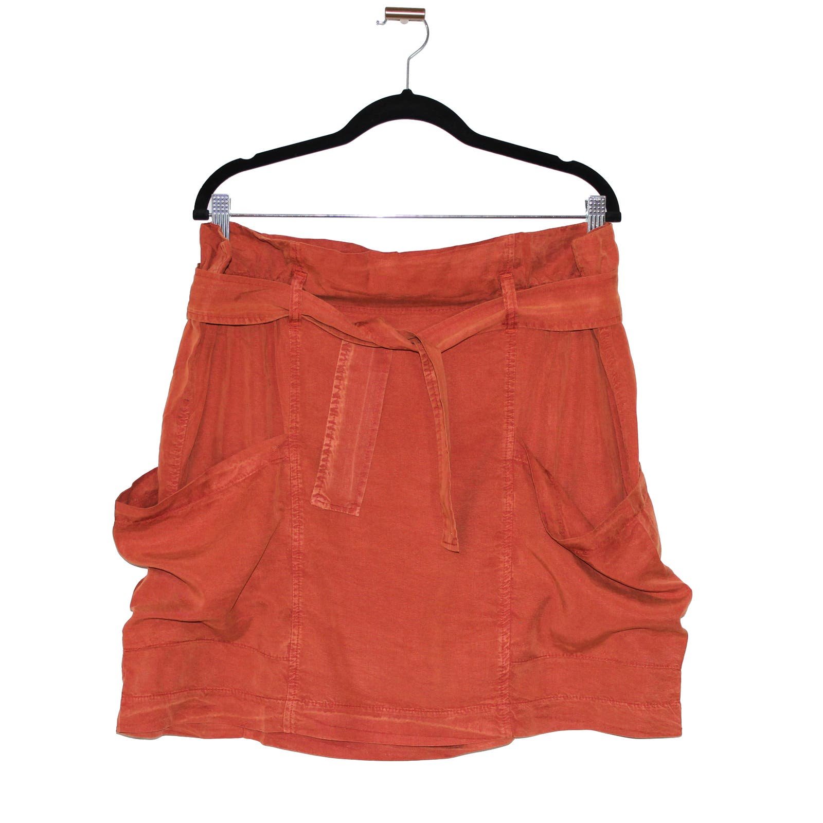 Discounted Anthropologie Nantes Mini Skirt Orange Size 