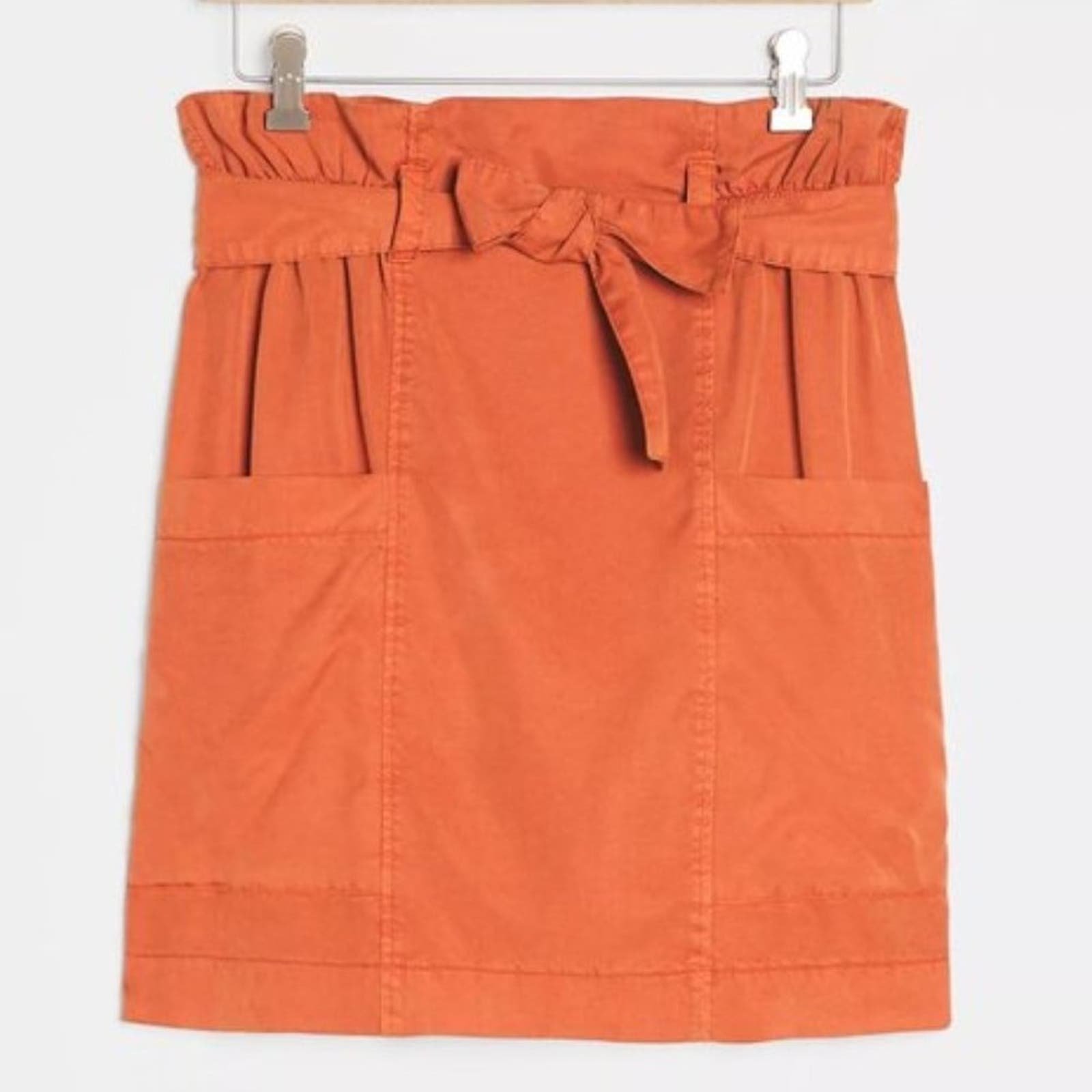 Discounted Anthropologie Nantes Mini Skirt Orange Size XL NWT plXSaqa2W High Quaity