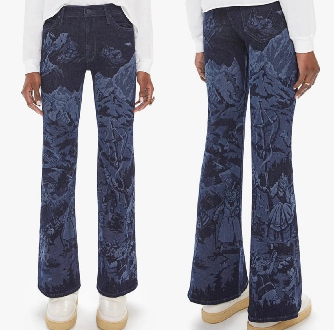 high discount Mother The Doozy Sneak Swiss Alps Jean 26 NWT gXHi1M82S Buying Cheap