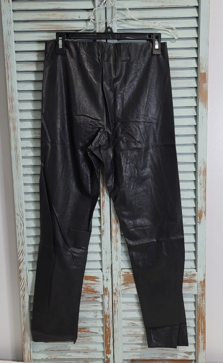 Wholesale price LULUS LEGGINGS Women´s M Ellianna Black Vegan Leather High-Waisted Pants NWT otyQMiQZ9 all for you