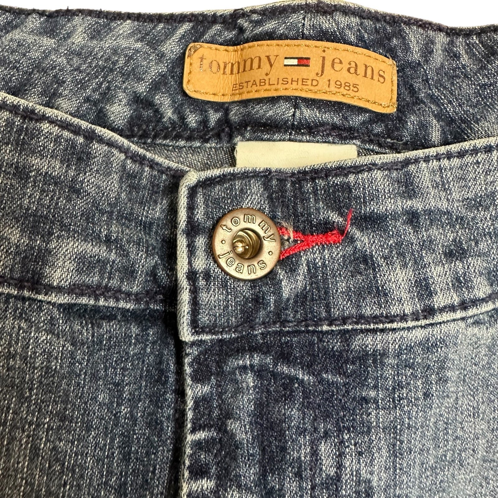 Gorgeous VTG TOMMY JEANS Women Juniors 9 UTILITY CARGO Pockets FLARE Leg Stretch Denim Opo4l07vY Buying Cheap