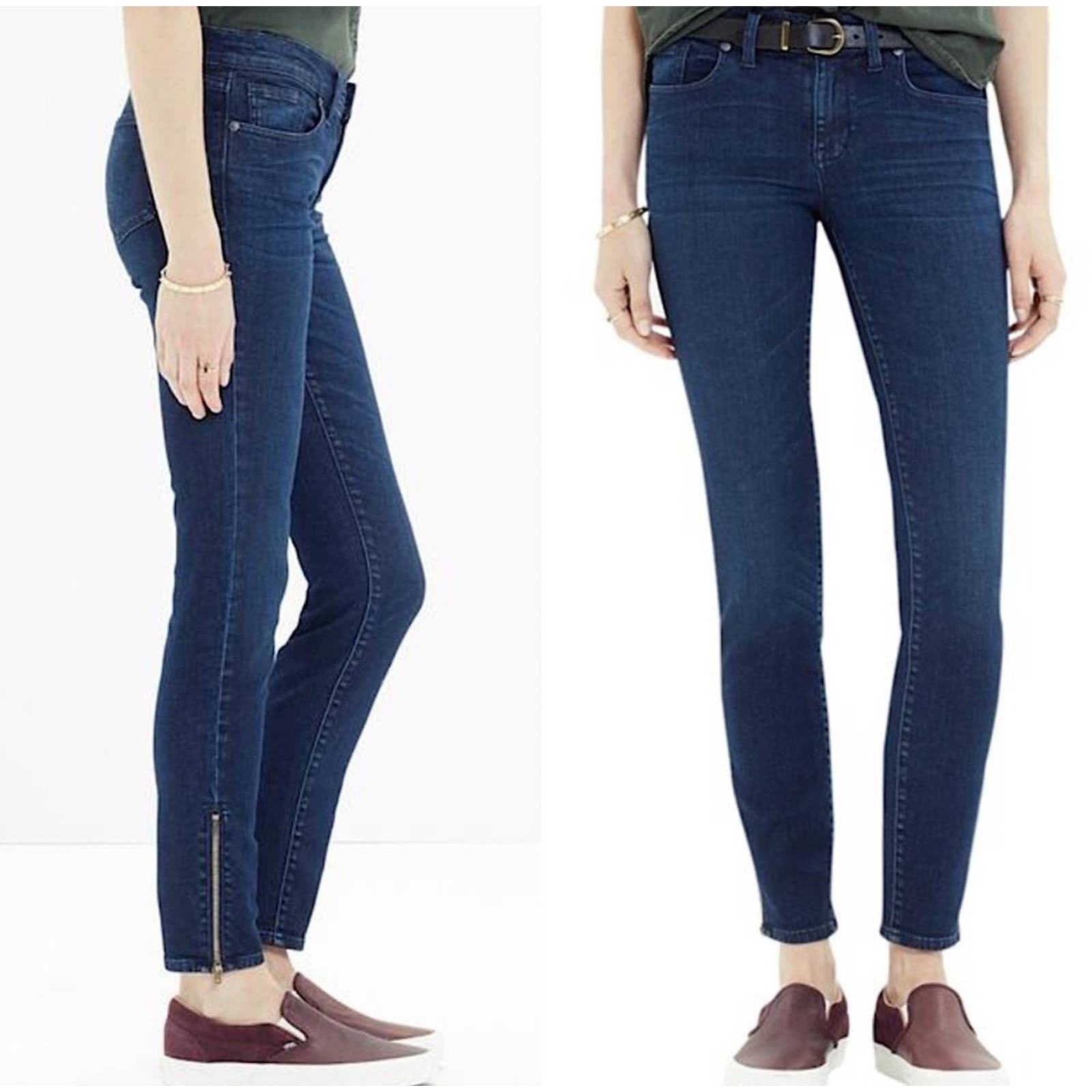 large discount Madewell • Skinny Skinny Ankle Zip Skinny Jeans PkqEVwxnc Zero Profit 