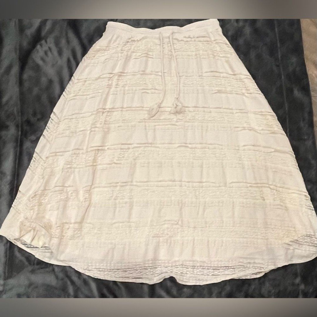 Elegant Torrid Cream Lace A-Line Maxi Skirt Size 1X Drawstring Waist Fully Lined lwRYB8D4E US Sale