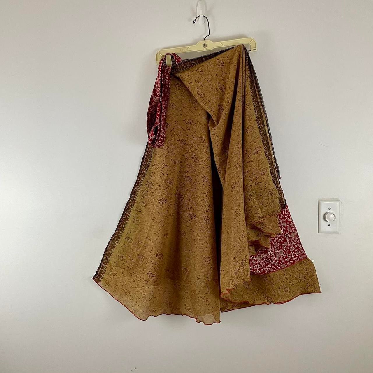 Personality Reversible Upcycled Magic Wrap Skirt BIN300 N3v4YnTl0 Low Price
