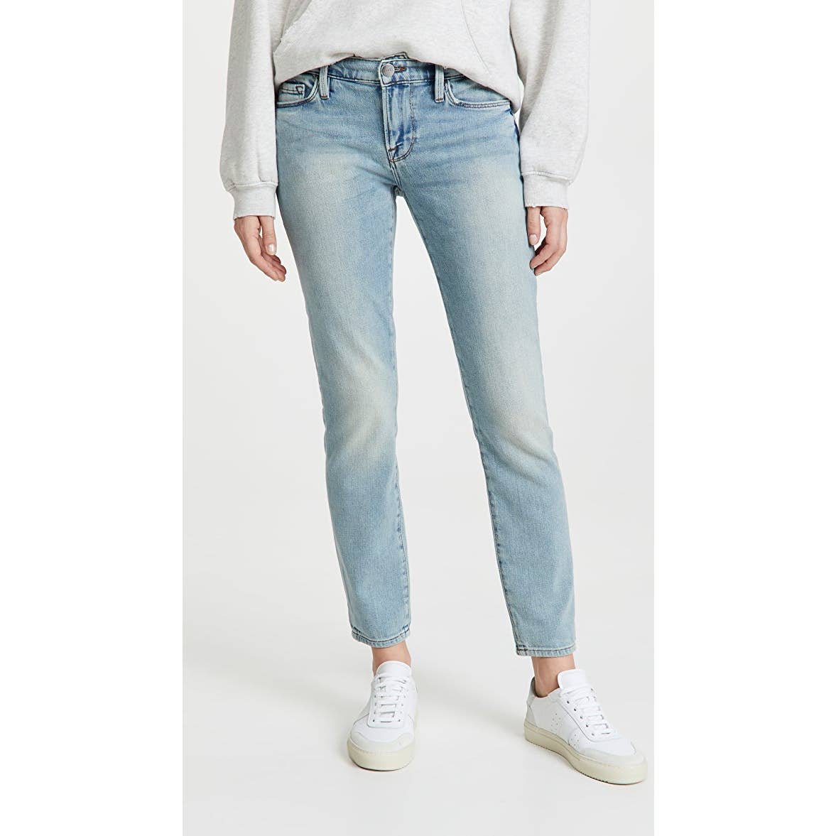 Promotions  FRAME Le Garcon Mid-Rise Boyfriend Ankle Jeans in Spotlight Light Wash NAjqVed04 well sale