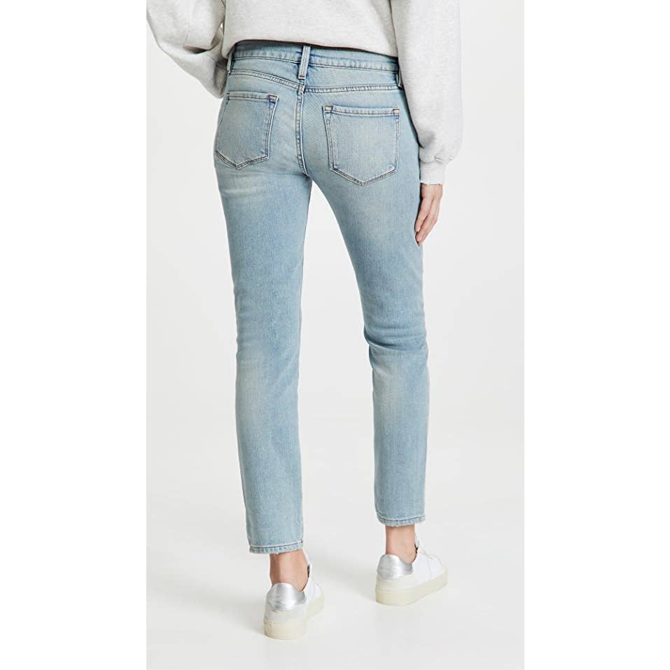 Promotions  FRAME Le Garcon Mid-Rise Boyfriend Ankle Jeans in Spotlight Light Wash NAjqVed04 well sale