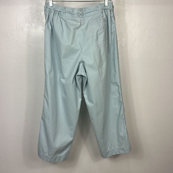 Cheap J. Jill Pale Blue Cotton High Rise Cropped Utility Pants Size 10 p2hltr4Sp all for you