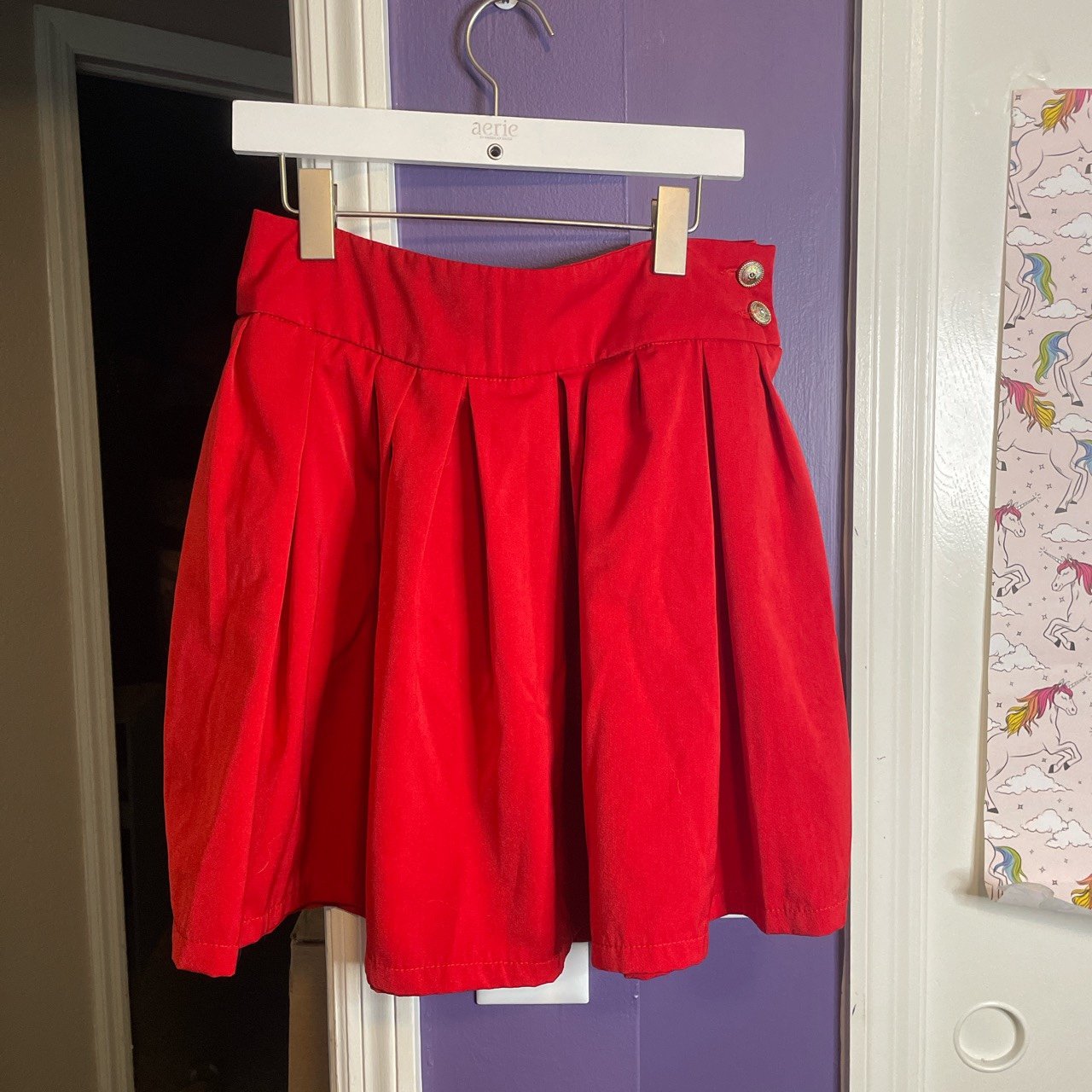 Fashion Red Pleated Skirt JkZirOV0w Novel 
