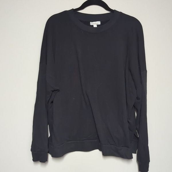 cheapest place to buy  Colsie Black Sweatshirt LDFRj6Z3