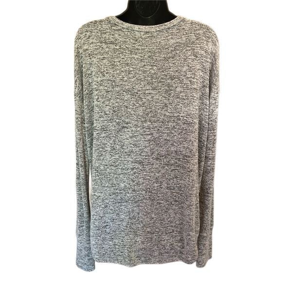 Stylish ATHLETA Heathered Gray Oversized Long Sleeve Shirt- size Medium iUq0h5lvG Online Shop