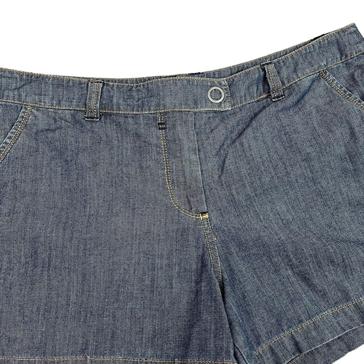 Exclusive New York & Company Womens Denim Shorts Medium Wash 4 Inch Inseam Size 16 p3vHqMMNr US Outlet