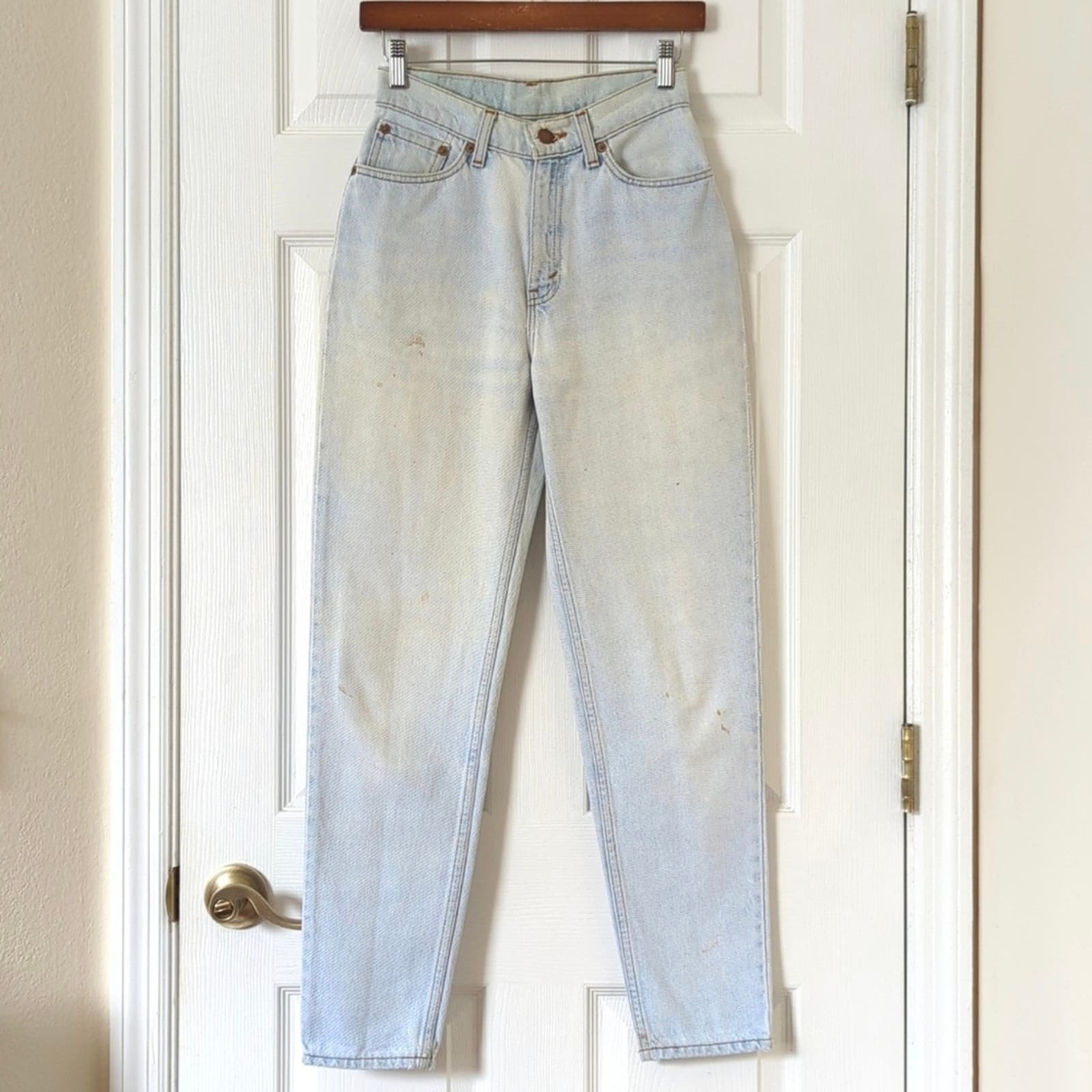 good price Levi´s 90´s Vintage 512 Light Wash High Waisted Slim Fit Tapered Leg Mom Jeans 5 JLHHTiQPk online store