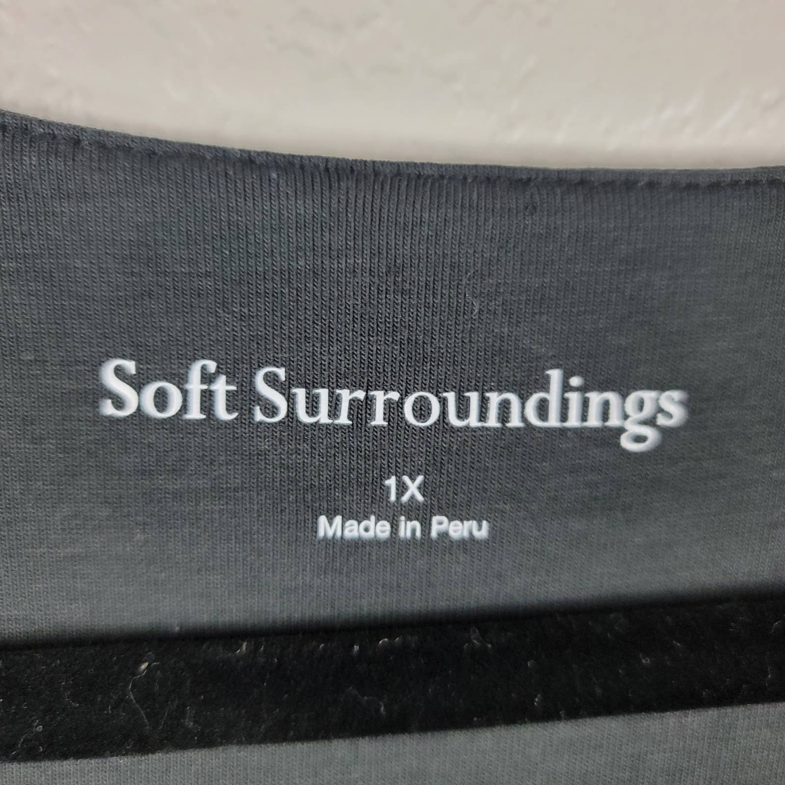 Discounted Soft Surroundings’s Alyssa Faux Wrap Top 1X NWT O5KaMbdJc Cheap