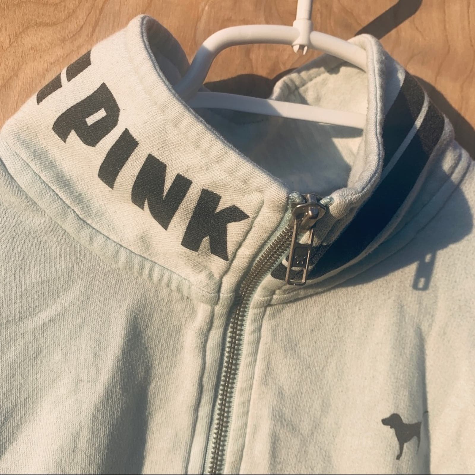 Stylish Pink by Victoria´s Secret half Zip Mock Neck Collar Sweatshirt Jacket onKP8XDJc Buying Cheap
