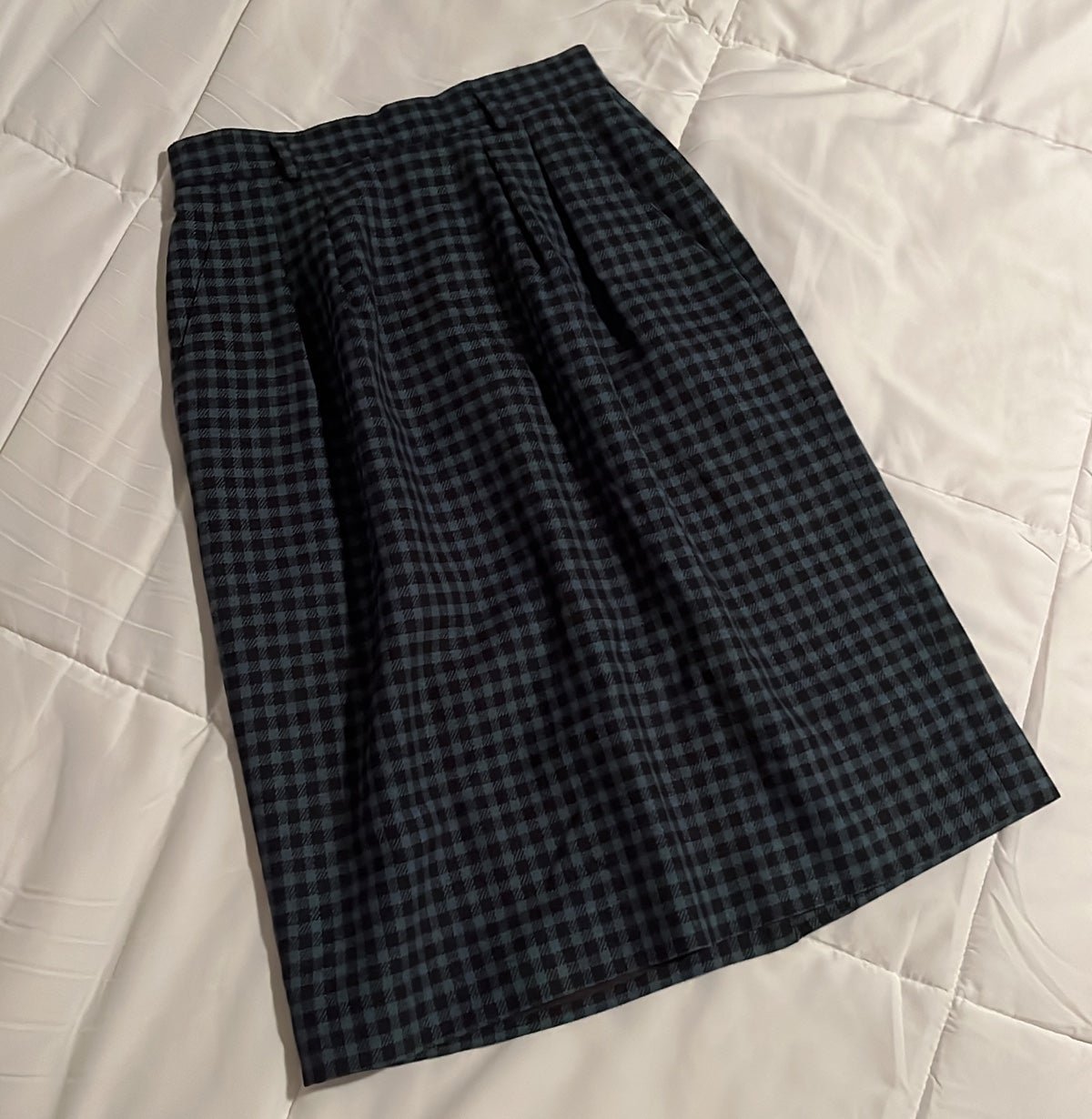 floor price Vintage Wool Skirt - Jones New York - Size 