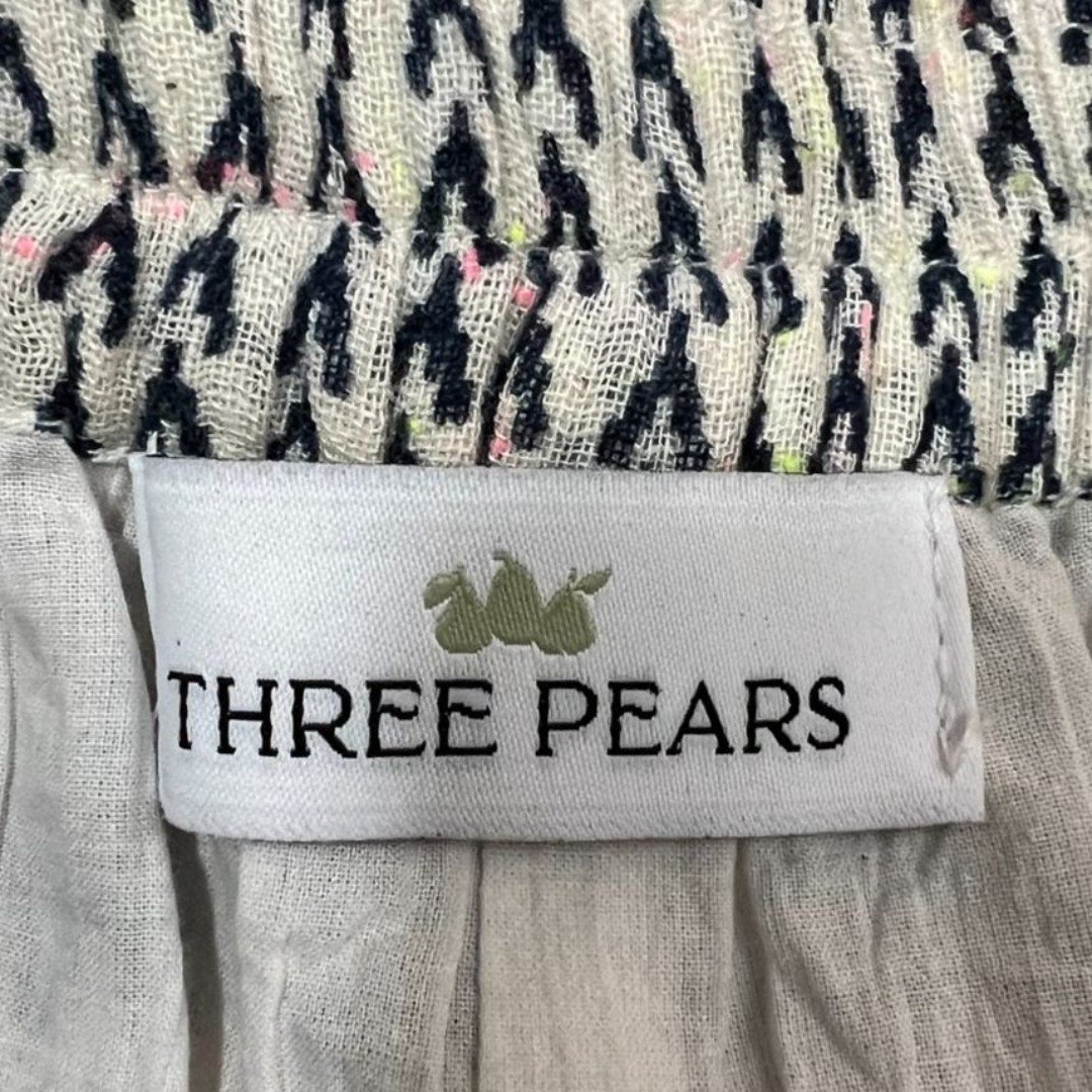 Nice Three Pears Boutique Women´s Boho Geometric Print Pom Pom Shorts Size M ixwIujbh7 Hot Sale