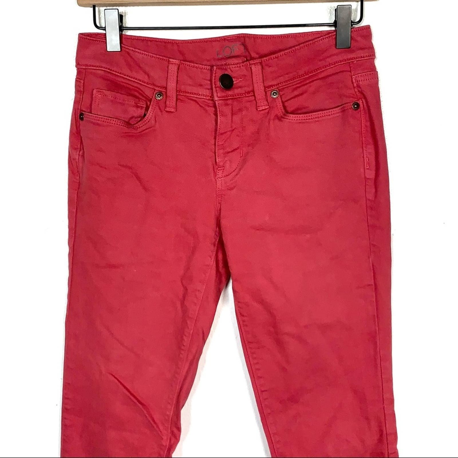 Popular Loft pink modern skinny low rise jeans OiyetxNYG Cool