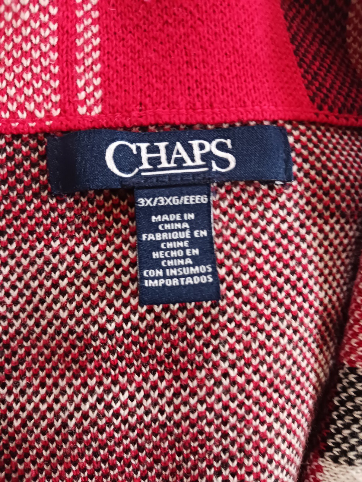 Gorgeous Chaps Women´s Vest 3XL Sleeveless Full Zip Plaid LFxppPwWe on sale