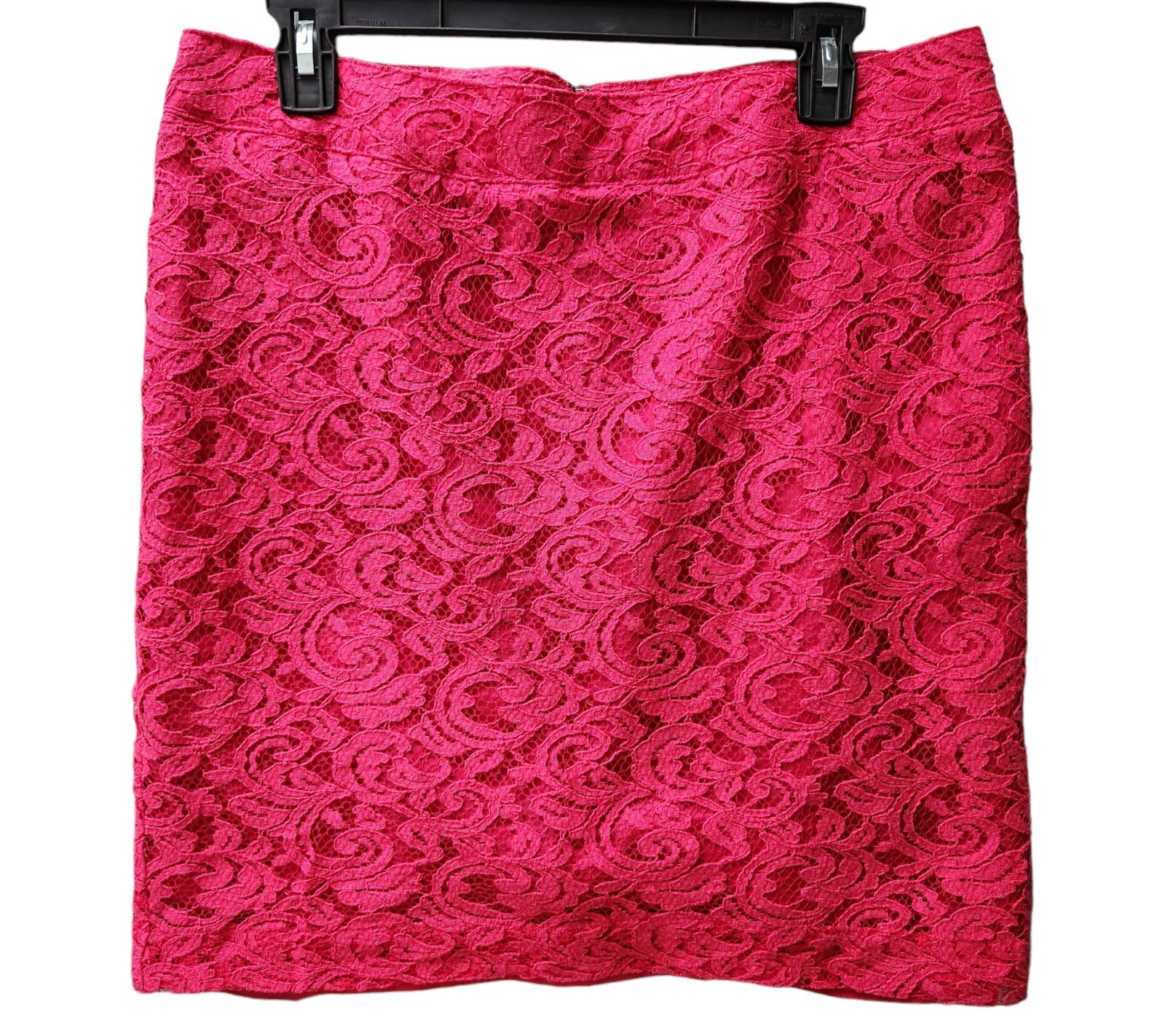 Discounted Merona Straight Skirt, Size 10, Pink Lace Pf