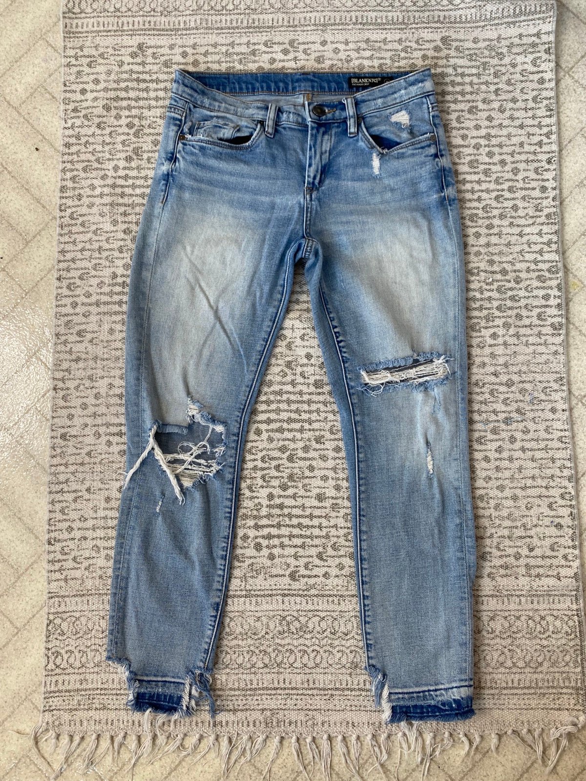 Gorgeous Blanknyc reade crop jeans | size 26 MEFMCEIvl 