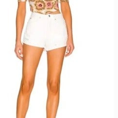 big discount NWT Free People Lasso Short in Optic White fwdvqvTvP Hot Sale