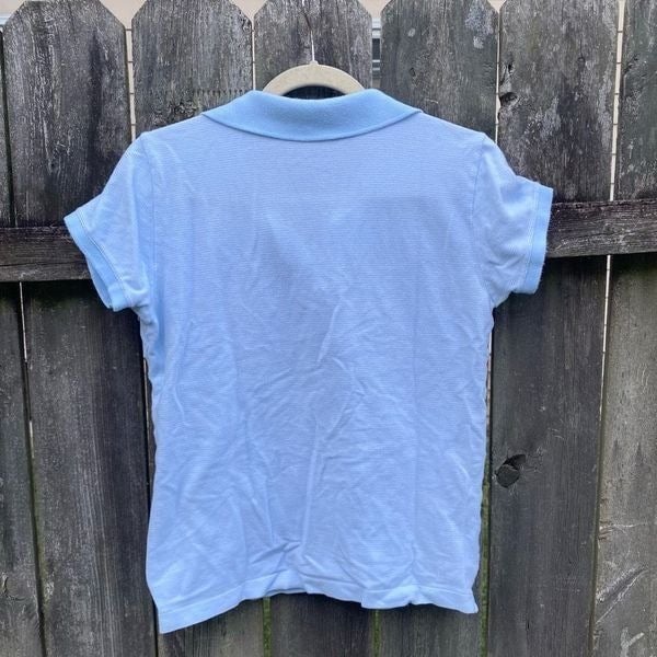 large selection Vineyard Vines Women’s Cotton Blue Striped Polo Shirt | Medium M gNKwqfWmC Discount