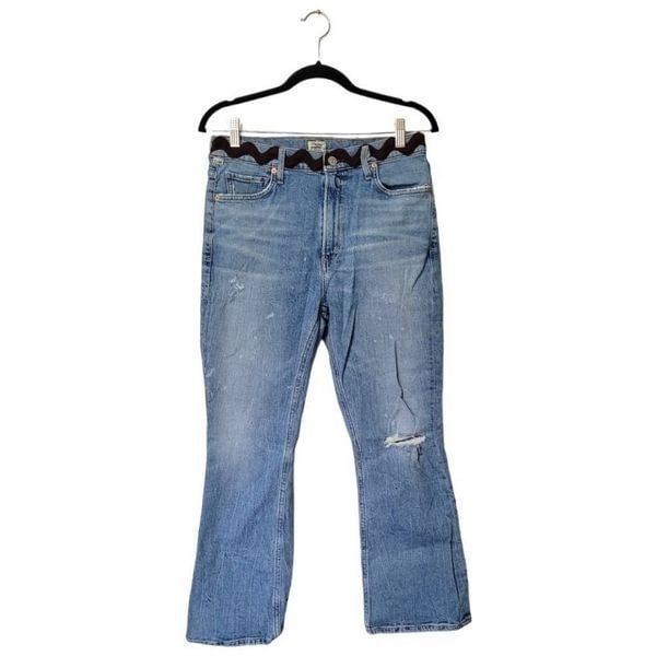 Affordable Citizens of Humanity Light Wash Demy Cropped Flare Jeans PMnp4tEM7 High Quaity