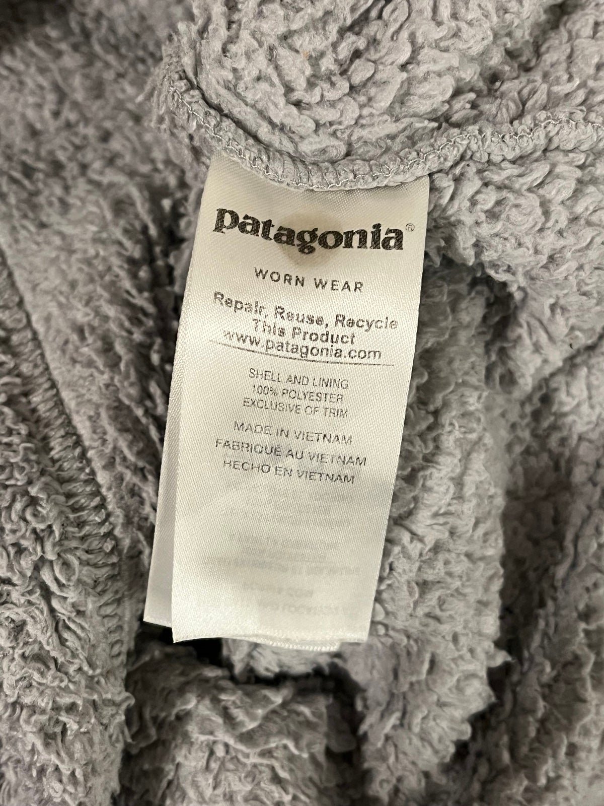 reasonable price Patagonia Los Gatos Fleece Jacket Womens Sz L in Gray 1/4 Zip Pullover EUC M0uelM0tU Store Online